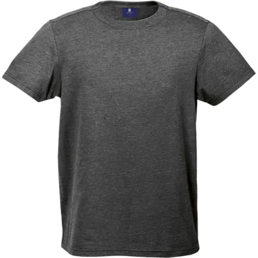 145g Barron Crew Neck T-Shirt Charcoal Melange